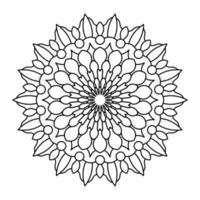 Mandala Art Illustration vector