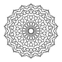 Mandala Art Illustration vector