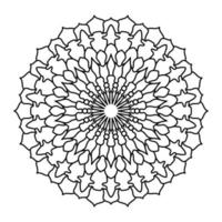 Mandala Art Illustration vector