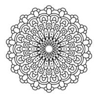 Mandala Art Illustration vector