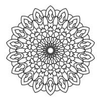 Mandala Art Illustration vector