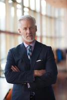 senior business man portrait photo