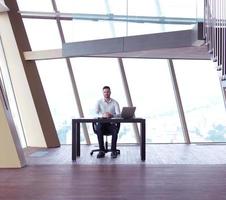 young business man at office photo