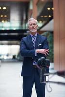 senior business man portrait photo