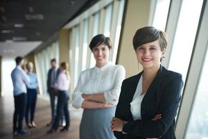 business people group, females as team leaders photo