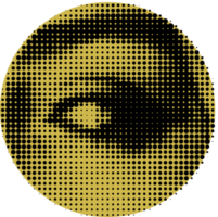 collage eye element png