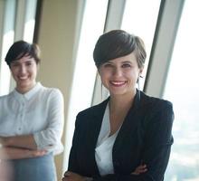 business people group, females as team leaders photo