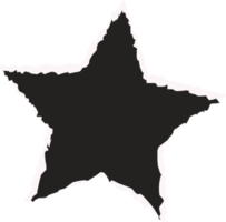 paper star element png