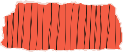 gescheurd papier element png