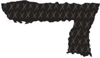 gescheurd papier element png