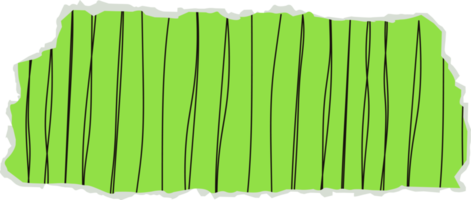 gescheurd papier element png