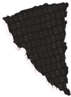 gescheurd papier element png