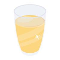 Get this flat icon of juice vector