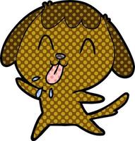 cute cartoon dog vector