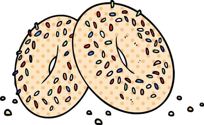 Bagel Cartoon Vector Art, Icons, and Graphics for Free Download