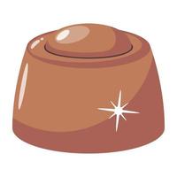 A candy flat icon design vector