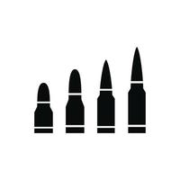 Bullet icon flat style illustration vector