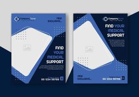 Corporate business flyer template design set with blue, orange, red color. Brochure design, cover modern layout, poster in A4 with colorful triangles. Marketing, business proposal, advertise.