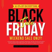 Black Friday Super Sale Tag Design Template vector