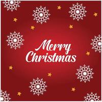 red background with christmas theme vector