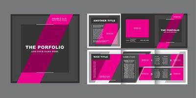 Multipurpose Square Brochure Template vector