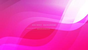 abstract wave background with soft pink color template vector