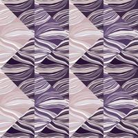 Psychedelic kaleidoscope seamless pattern. Geometric abstract mosaic ornament vector