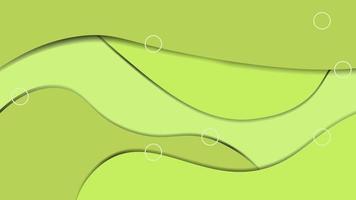 fondo flexible con sombra y color web verde. adecuado para banner, volante, web, escritorio, etc. vector