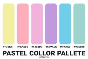 A Collection of Accurately Color Palettes with Codes, Perfect for use by illustrators vector