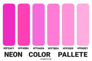 A Collection of Accurately Color Palettes with Codes, Perfect for use by illustrators vector