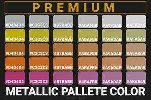 A Collection of Accurately Color Palettes with Codes, Perfect for use by illustrators vector