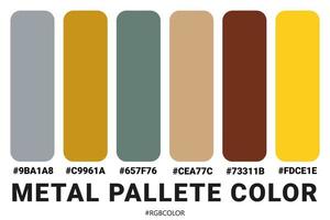 A Collection of Accurately Color Palettes with Codes, Perfect for use by illustrators vector