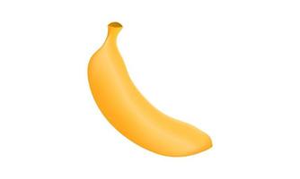 illustration of banana fruit with mesh technique vector