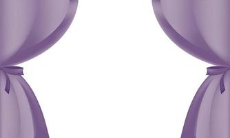 curtain and ribbon background with mesh technique vector