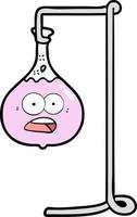 cartoon science experiment vector
