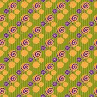 Seamless backgrounds of sweet. Collection halloween candy vector