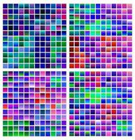 establecer muestras de fondo degradado colorido paleta violeta de patrones vectoriales para diseño y arte conceptual web vector