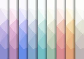 Set of vector tiled seamless collection of modern stylish pastel basic color patterns. Texture for packaging banners wallpaper, fabric print, business cards