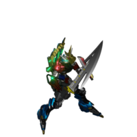 Mecha zum Angriff bereit png