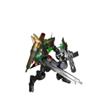 pose de ataque mecha png