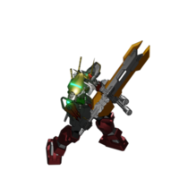 Mecha prêt à attaquer png