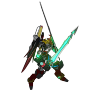 Mecha prêt à attaquer png