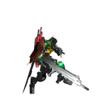 mecha redo till ge sig på png