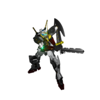 Mecha attack pose png