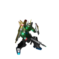 pose de ataque mecha png