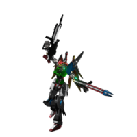 Mecha prêt à attaquer png