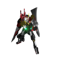 Mecha-Angriffspose png