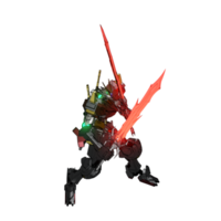 mecha listo para atacar png