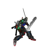 mecha redo till ge sig på png