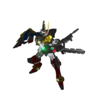 Mecha attack pose png